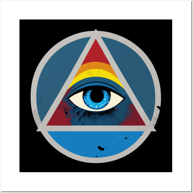 Eye of Providence Wall Art by Da20